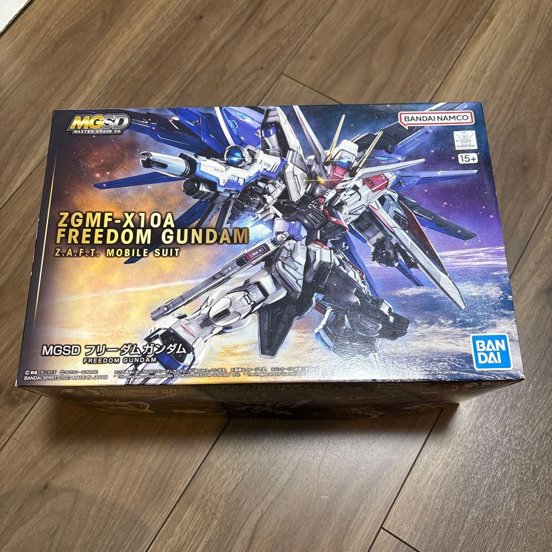 未開封　MGSD フリーダムガンダム MGSD フリーダムガンダム 新品未使用 完全未開封 - メルカリ