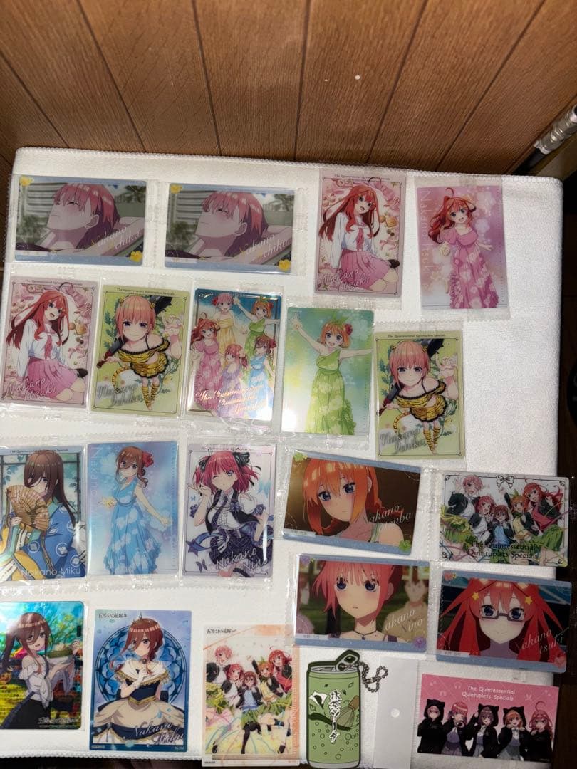 値下げ不可☆三玖グッズ未開封３点＋カラー14冊14.5巻未開封＋三玖収納＋おまけ