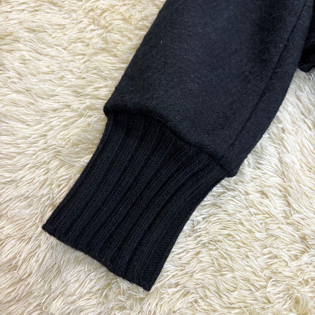 マックスマーラ Max Mara アルパカ混 3way コート ブラック