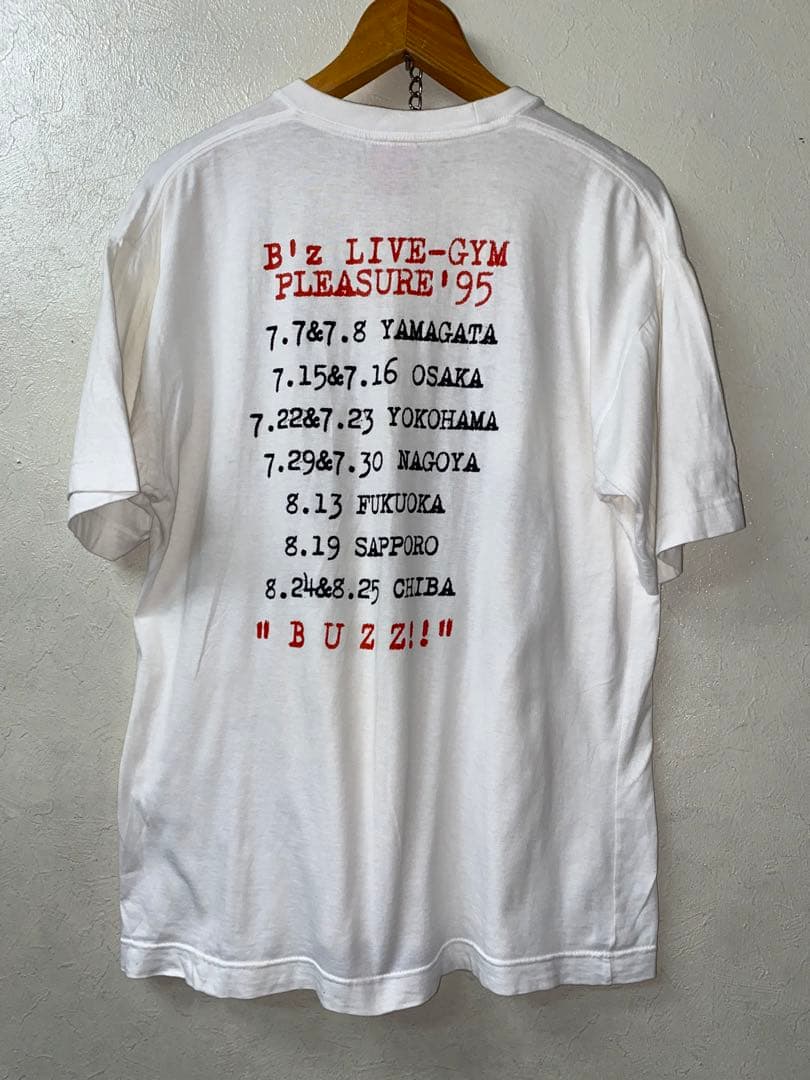希少】B'z TシャツLIVE-GYM pleasure95 稲葉浩志 - メルカリ