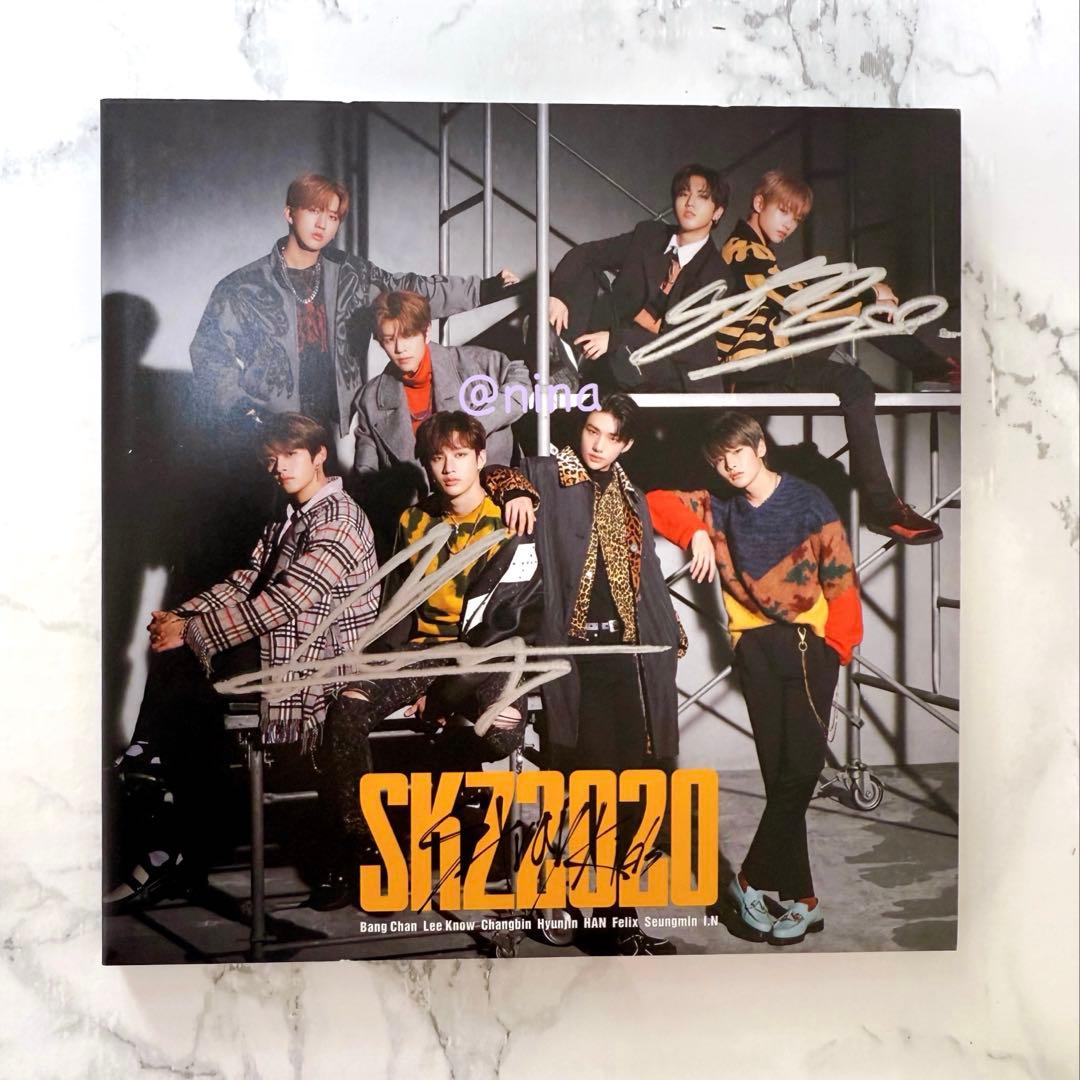 straykids 直筆ユニットサイン フィリックス バンチャンskz2020 - メルカリ