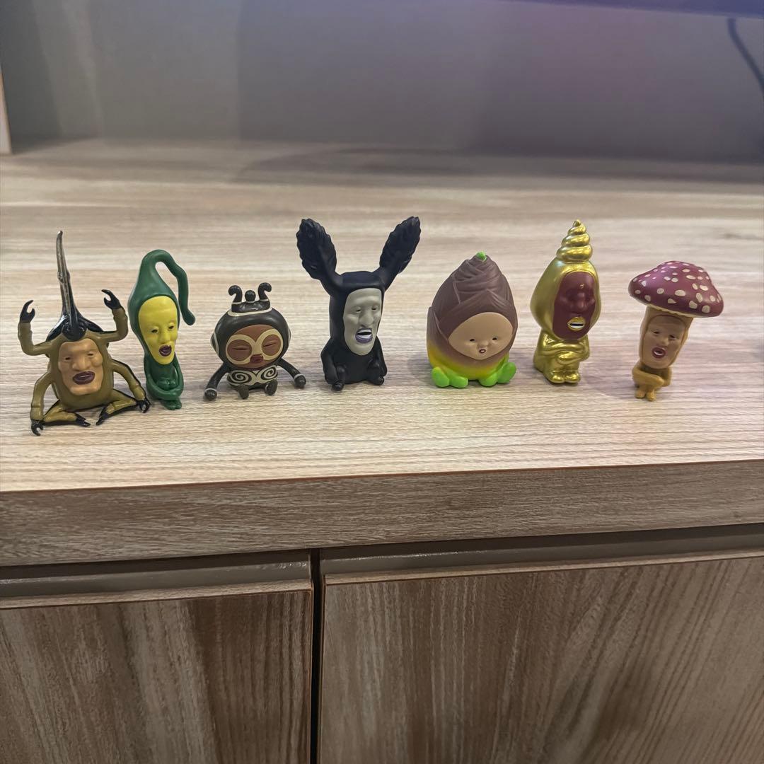 こびと図鑑 ミニフィギュア 7点セット - メルカリ