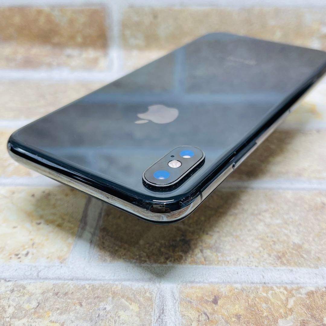 SIMフリー iPhoneX 64GB スペースグレイ 新品電池 - メルカリ