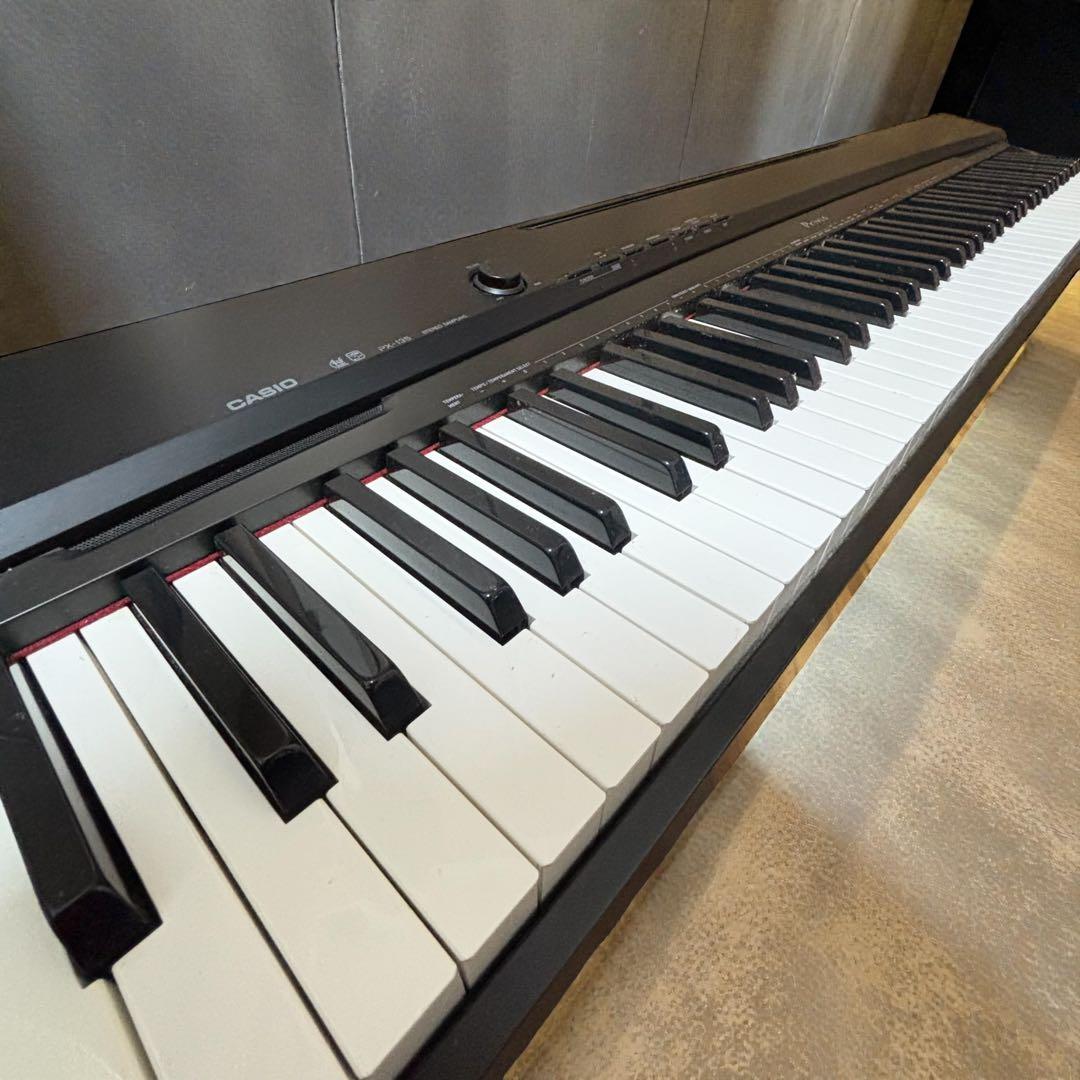 本格派入門機】CASIO PX-135 88鍵盤 電子ピアノ ブラック ペダル