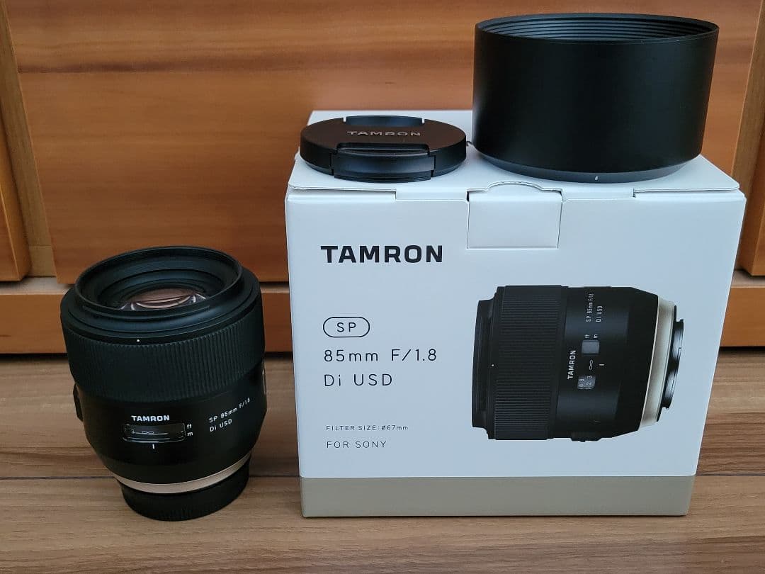 [美品] Tamron SP 85mm F1.8 F016 SONY Aマウント SP 85mm F/1.8 Di VC USD (Model F016) | Lenses | TAMRON