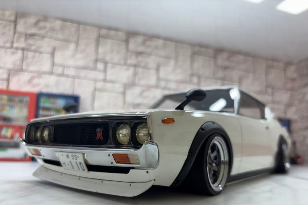 1/12ミニカー IG 日産スカイラインケンメリ GTRロンシャン深リム
