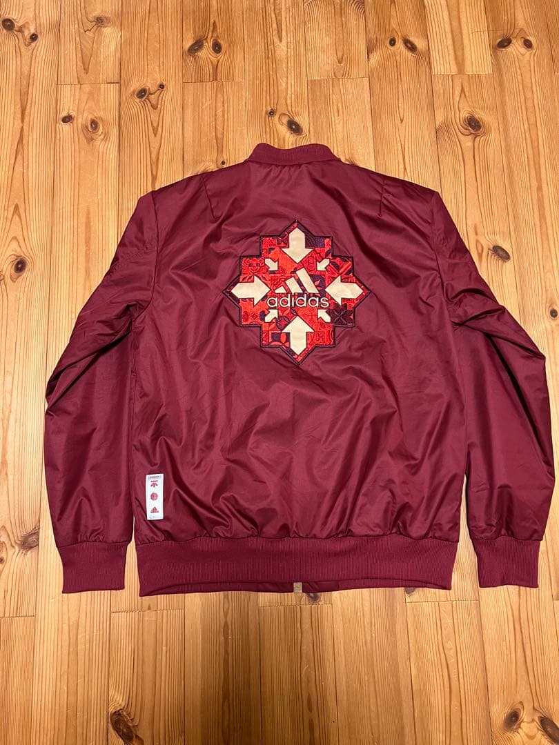 adidas FCバイエルン・ミュンヘン ナイロンジャケット M アディダス