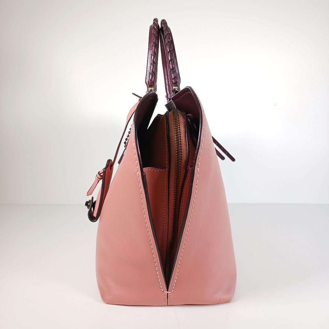 ✨美品✨コーチ ダコタ サッチェル ウィズ ウィップステッチハンドル