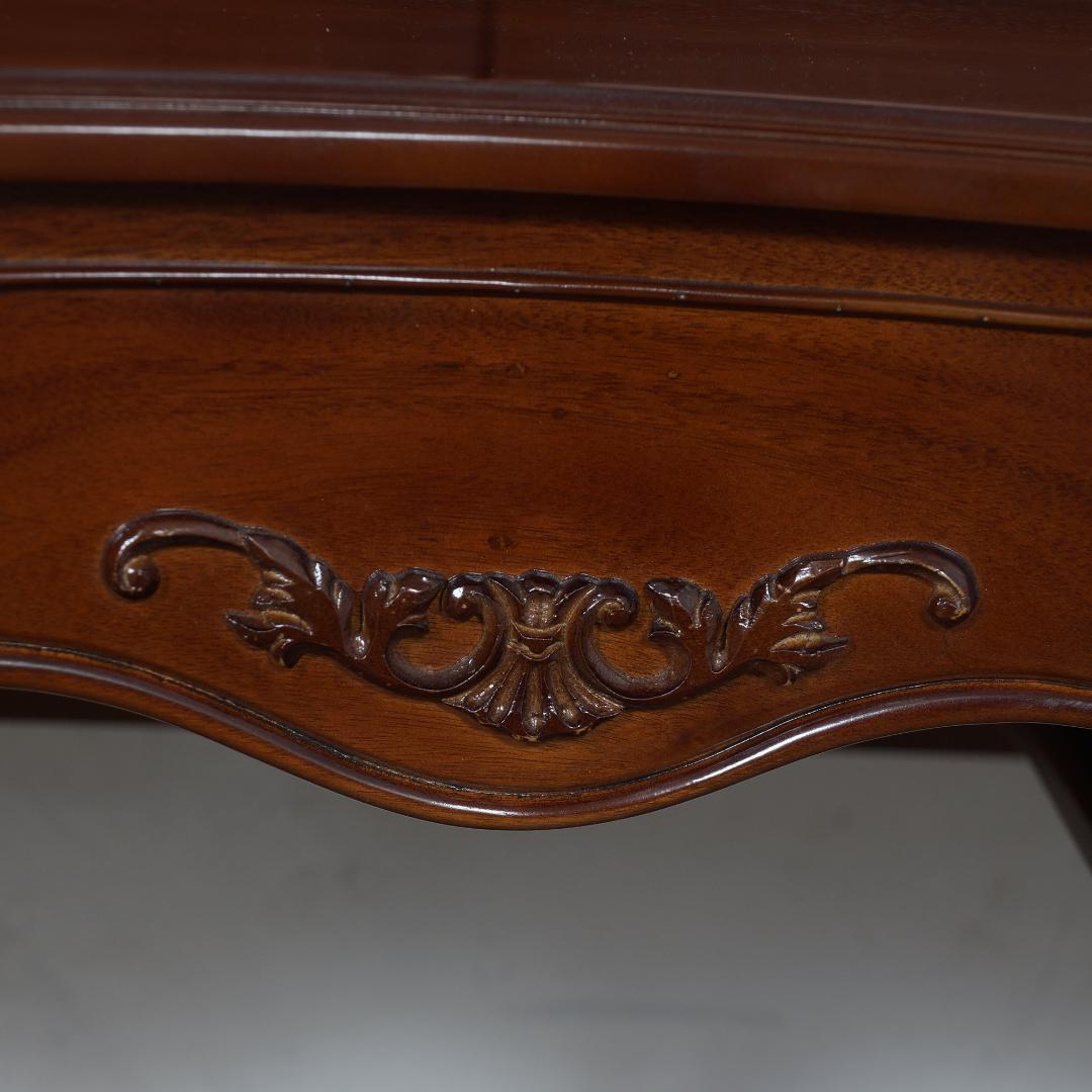 大人女子に【新品】マホガニー 猫脚ドレッサー 5杯引出しアウトレット