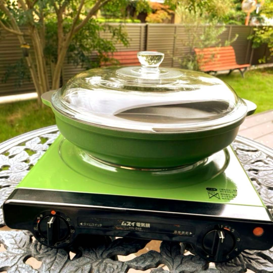 超希少品】【昭和レトロ】【値下げ中】ムスイ電気鍋 HN-048 - メルカリ