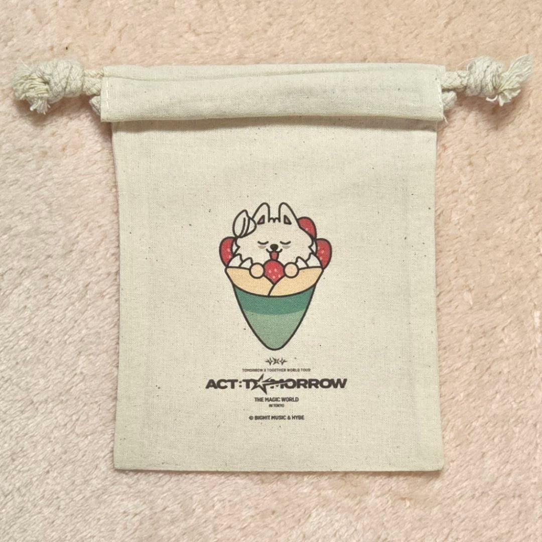 TXT DIY キーチャーム ヨンモン 巾着 東京限定 特典 スビン - メルカリ