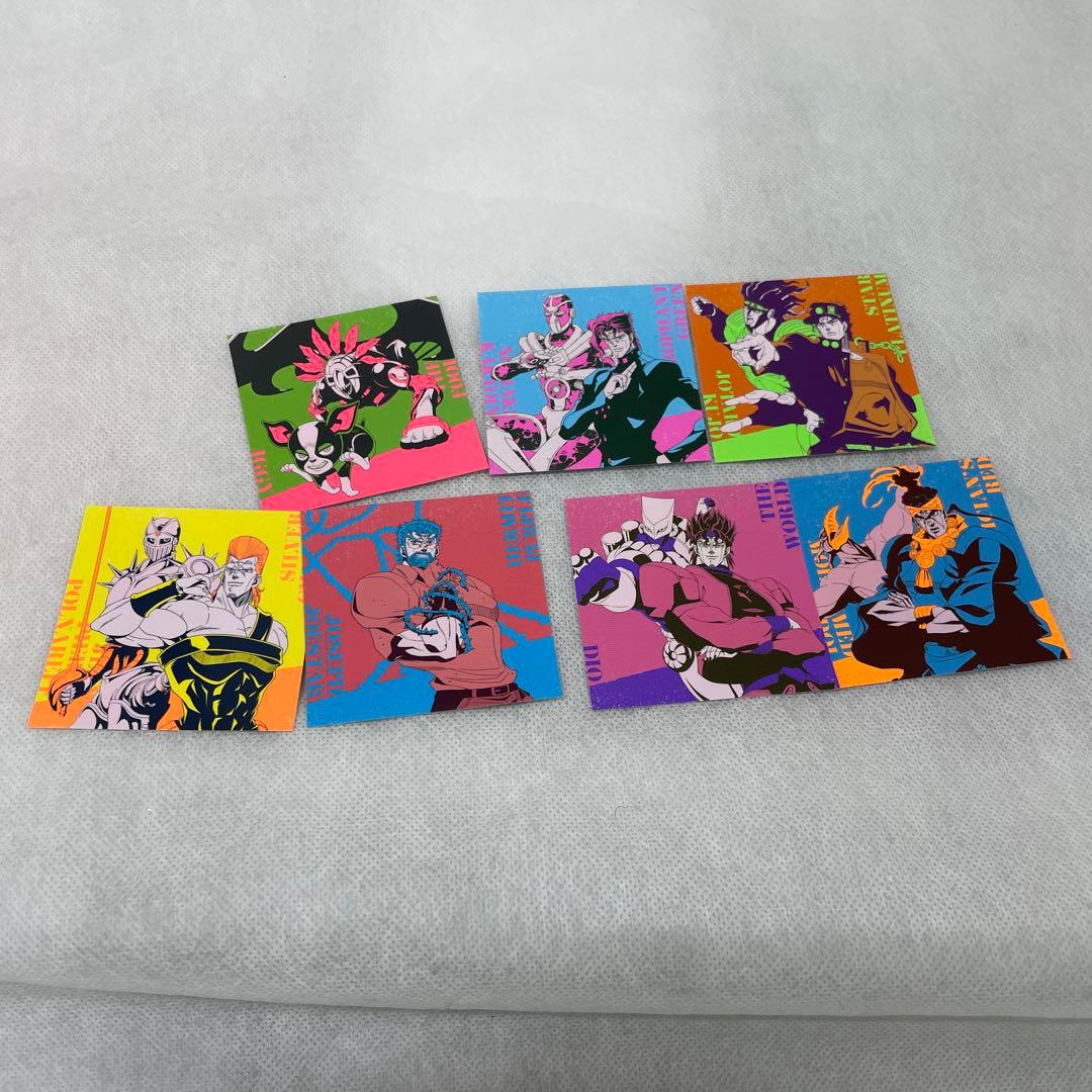 スシロー×JOJOコラボ プレート4種 トラベルステッカー7種 ステッカー7