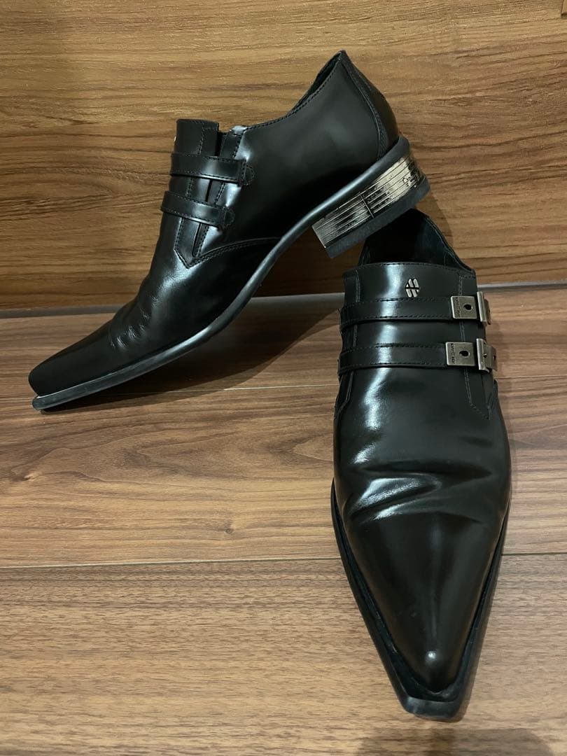 NEW ROCK ニューロック SHOE NEWMAN M-2246-S14 Amazon.com | New Rock M-2246-S14 Mens Newman Shoes Black Leather