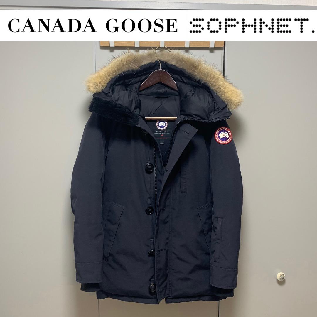 別注モデル カナダグース ジャスパー ネイビー SOPH SOPHNET 希少品