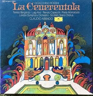 LPレコード3枚組／アバド／ロッシーニ・チェネレントラ／MG9626-8