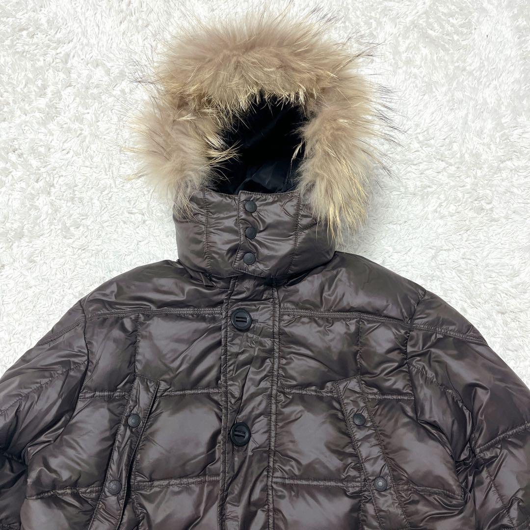 CAMP7 y2k archive ダウンジャケット ファー フード 肉厚 短丈 - メルカリ