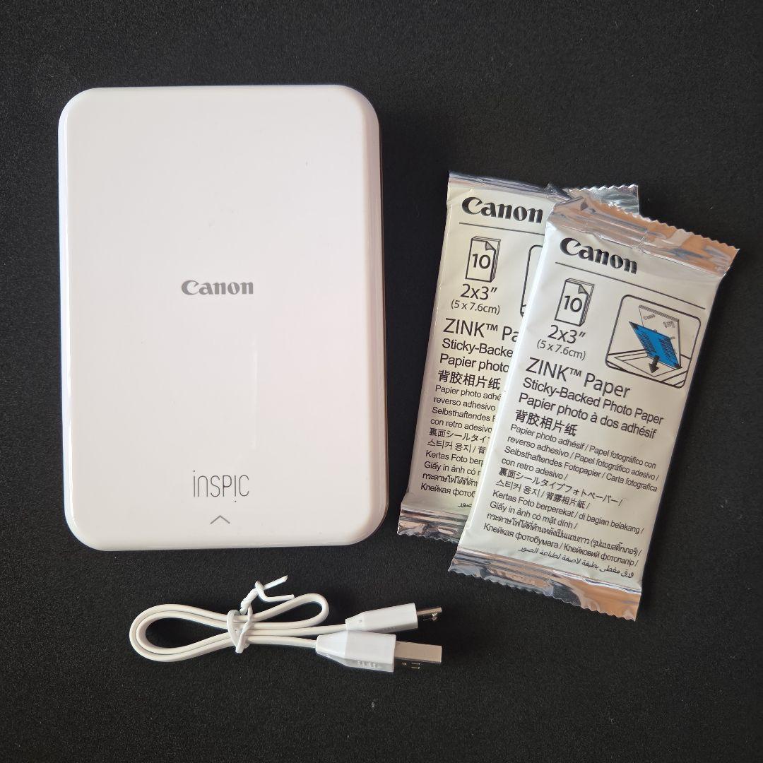 Canon iNSPiC ポータブルプリンター　ピンク スマホ専用ミニフォトプリンター iNSPiC PV-223-PK ピンク