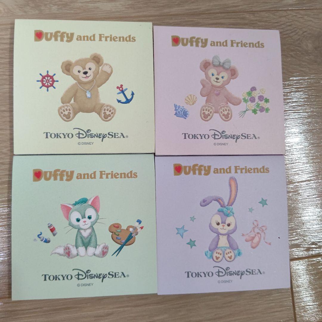 東京ディズニーシー ダッフィー＆フレンズ メモセット メモ帳 - メルカリ