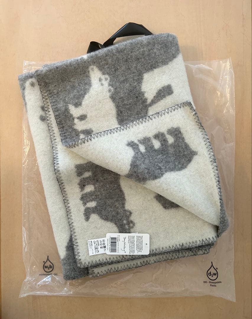 クリッパン KLIPPAN ウールブランケット しろくま ハーフサイズ