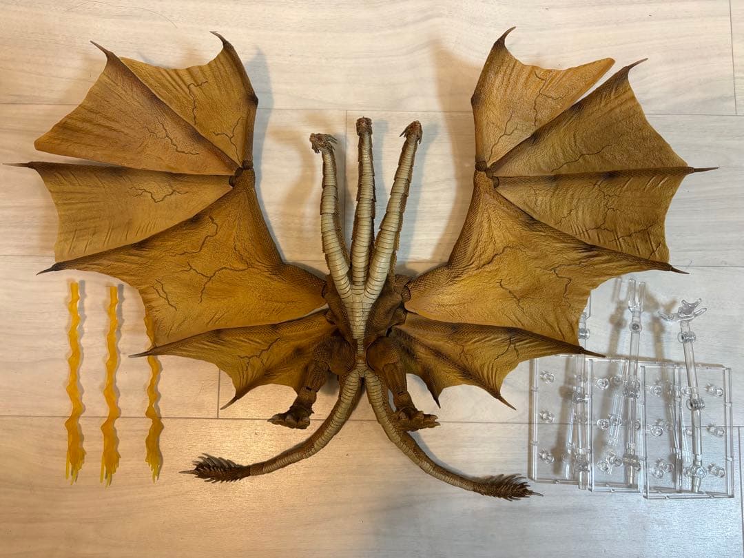 hiyatoys ハイヤトイズ ゴジラ ギドラ ラドン モスラ フィギュアセット