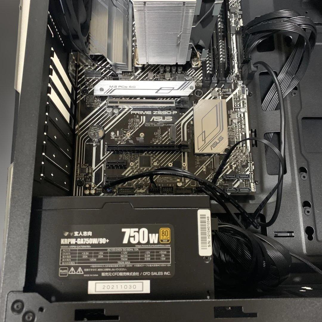 ディスクトップPC (Core i7-1700 PRIME Z590-P] - メルカリ