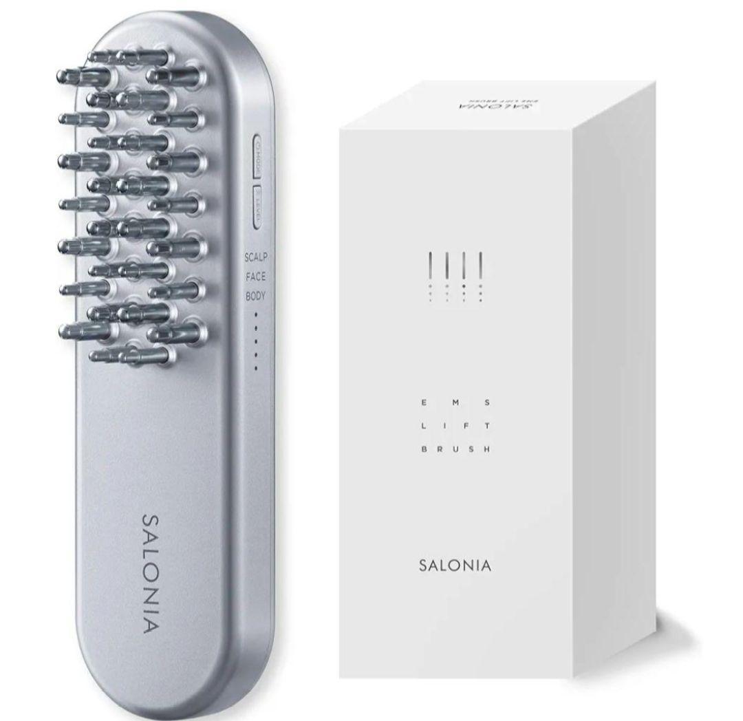 【SALONIA】 サロニア EMS リフトブラシ 電気ブラシ 美顔器 Amazon.co.jp: SALONIA サロニア EMS リフトブラシ 電気ブラシ 美顔器