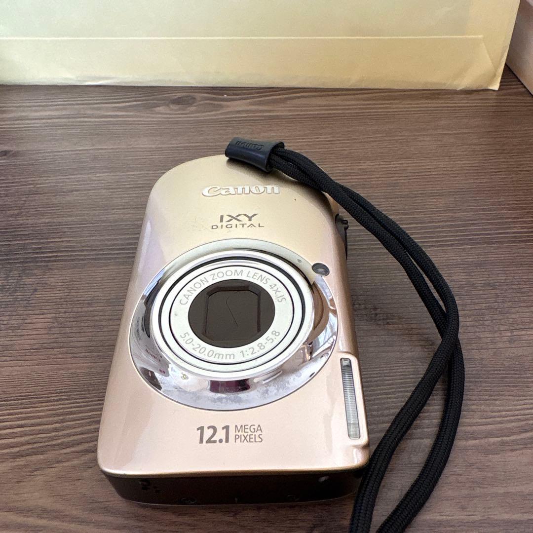 Canon IXY Digital 12.1メガピクセル ゴールド（箱説明書付