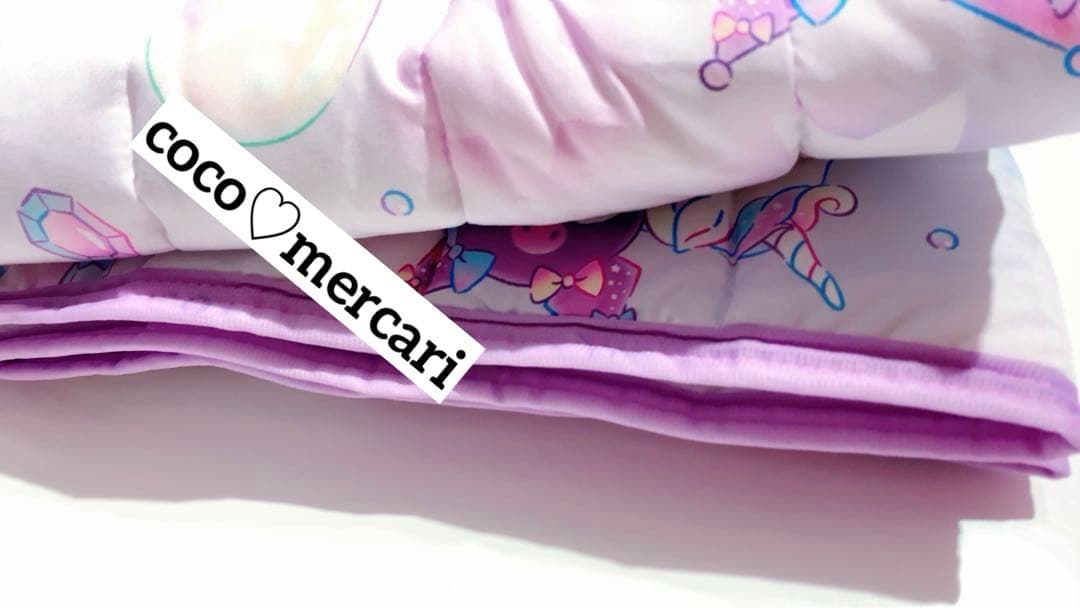 新品 クロミ 寝具2点セット シングル （キルトケット・敷パッド