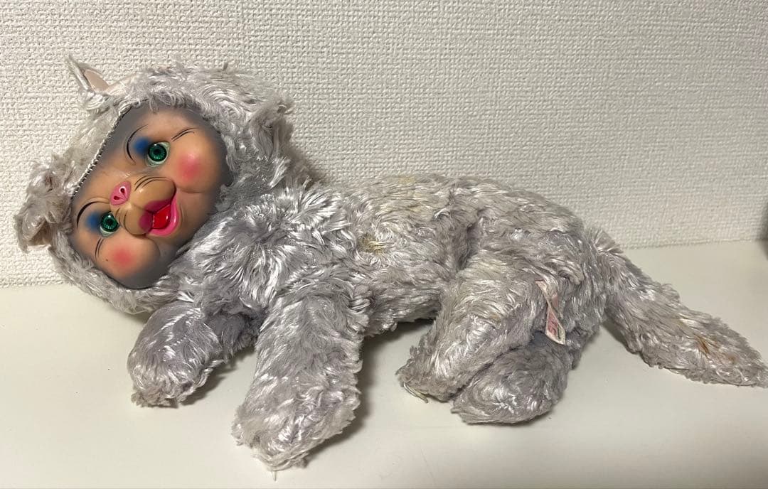 レア stern社 rubber face ドール ラバーフェイス 猫 ネコ - メルカリ