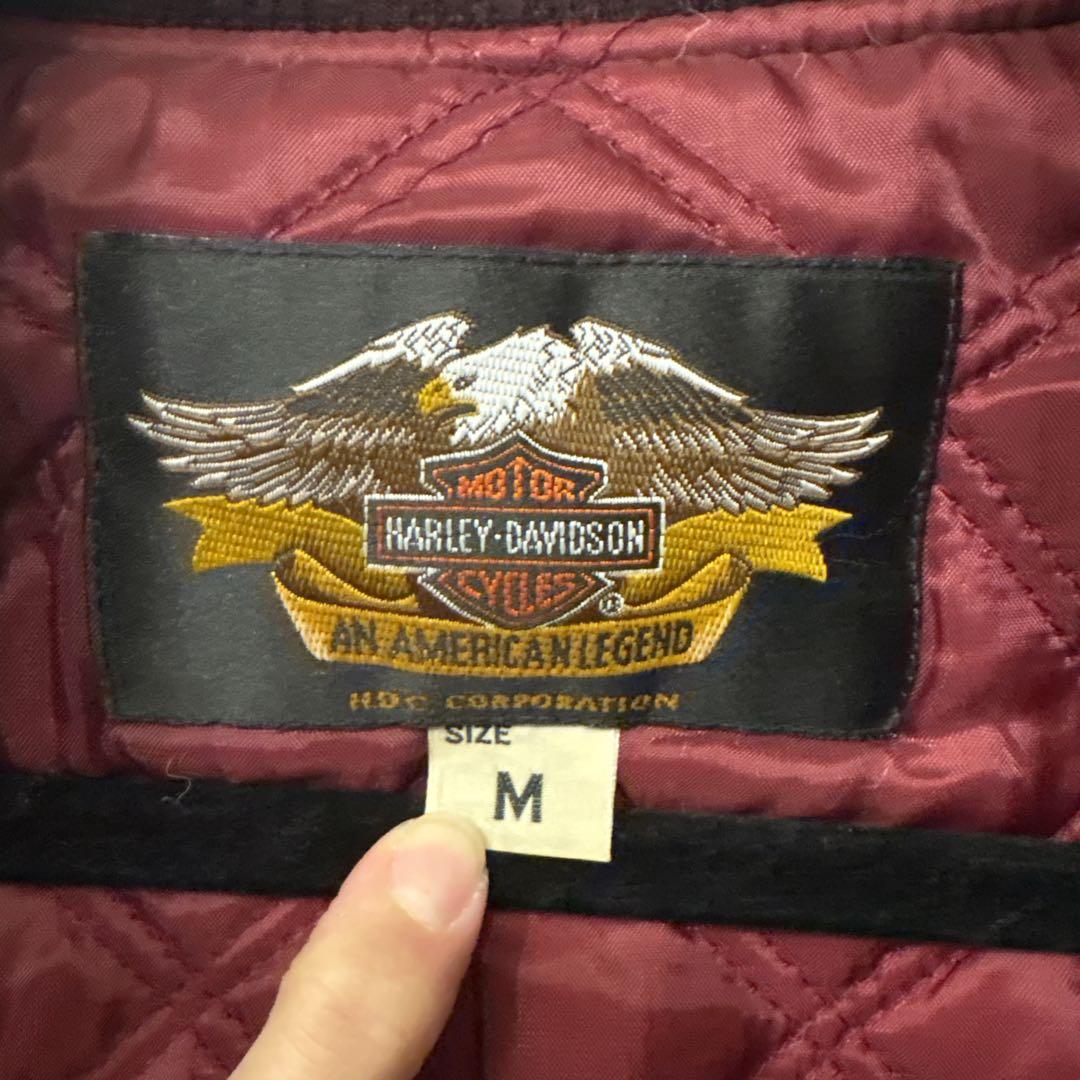 HARLEY DAVIDSON 別珍 ベロア フレイム スカジャン - メルカリ