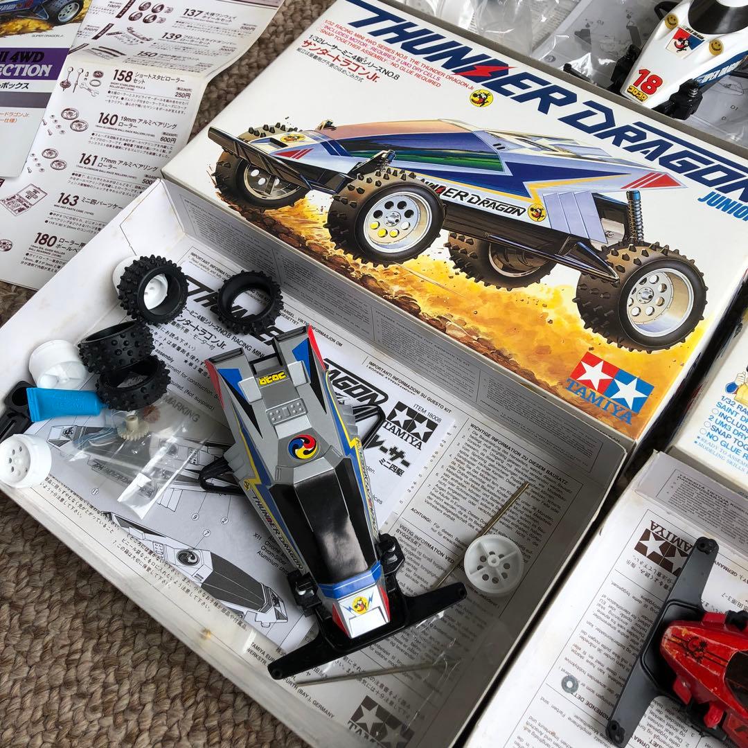 レーサーミニ四駆 メモリアルボックス 4台 サンダードラゴン ラジコン