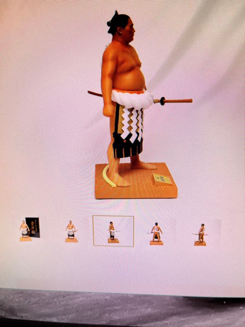 t*e様 横綱 豊昇龍 フィギュア 番付表付き - メルカリ