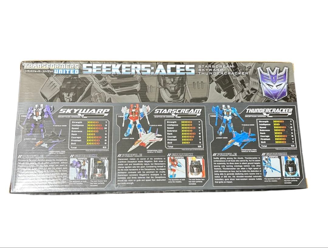 激レア トランスフォーマー ユナイテッド シーカーズエースセット 新品