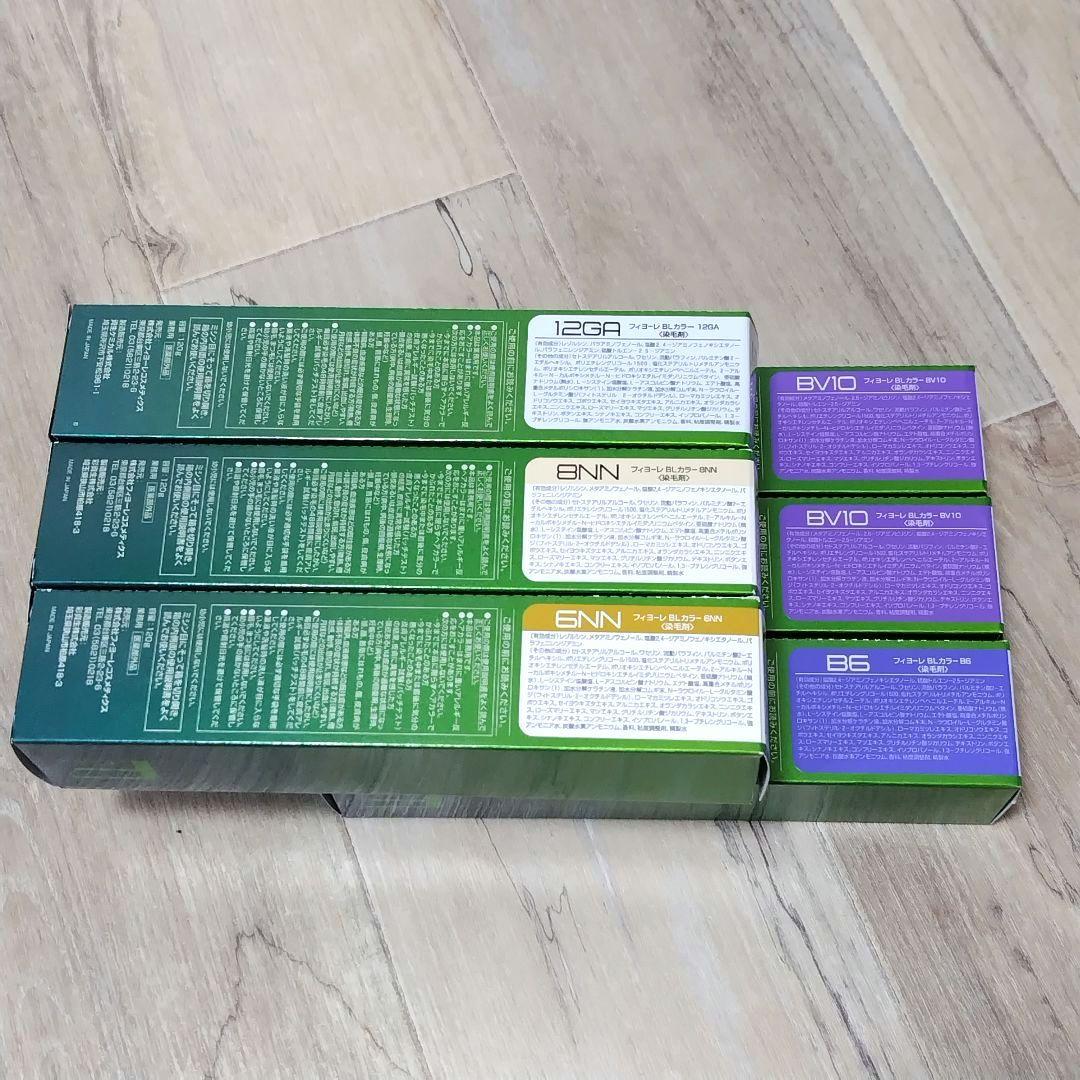 フィヨーレさん✨カラー剤120㌘6本セット✨1剤のみ✨補色✨FIOLE