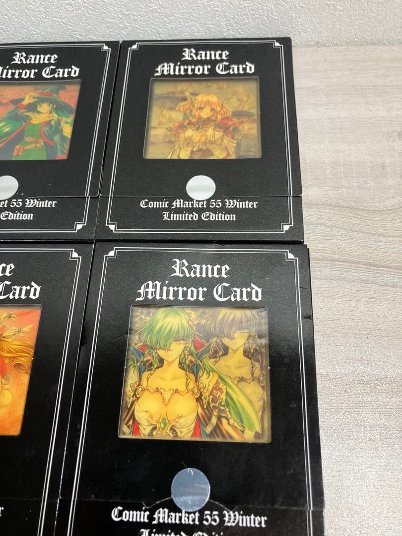 未開封 コミックマーケット C55 アリスソフト ランス ミラーカード