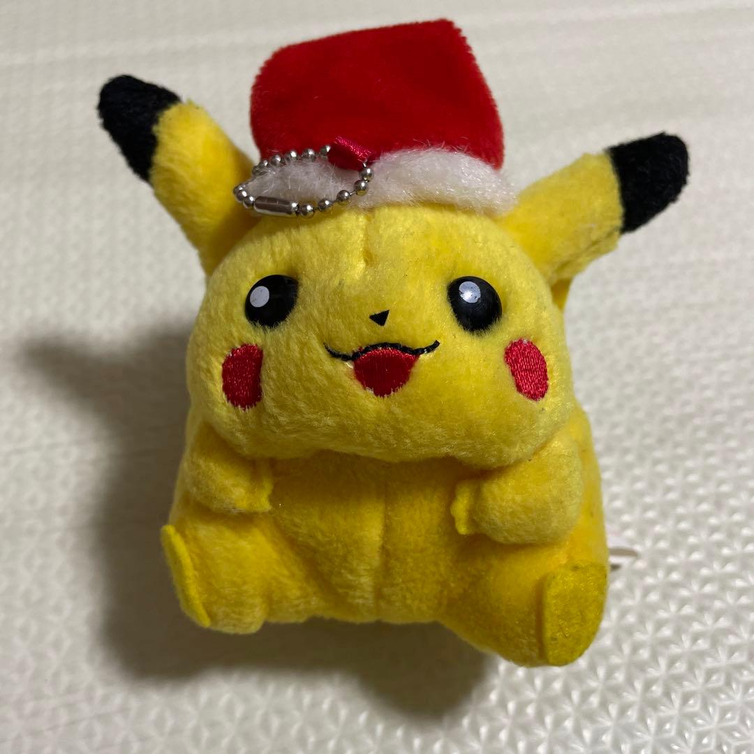 初期 1998年 サンタ ピカチュウ マスコット - メルカリ