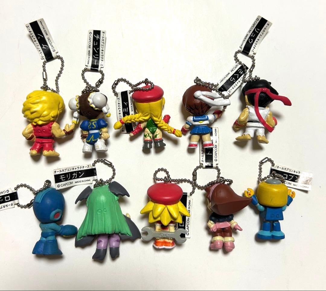 N*7様 オールカプコンキャラクターズ ボールチェーンミニフィギュア
