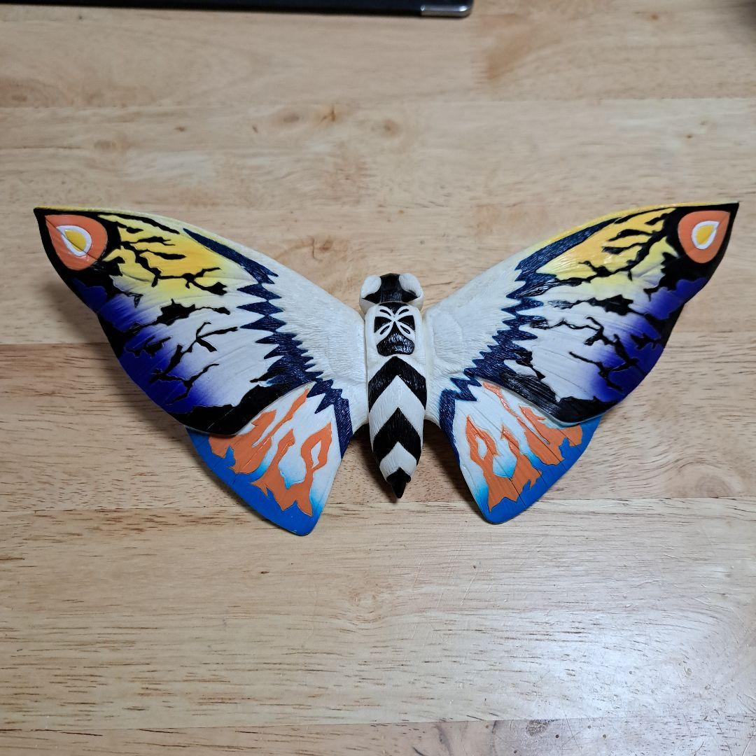 レインボーモスラ 1998 ソフビ 東宝怪獣シリーズ G-13 モスラ - メルカリ