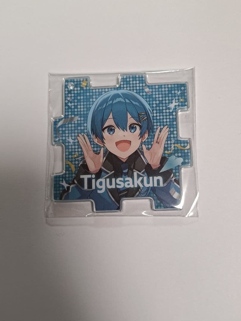 ちぐさくん アクリルキーホルダー AMPTAK x COLORS パズル - メルカリ