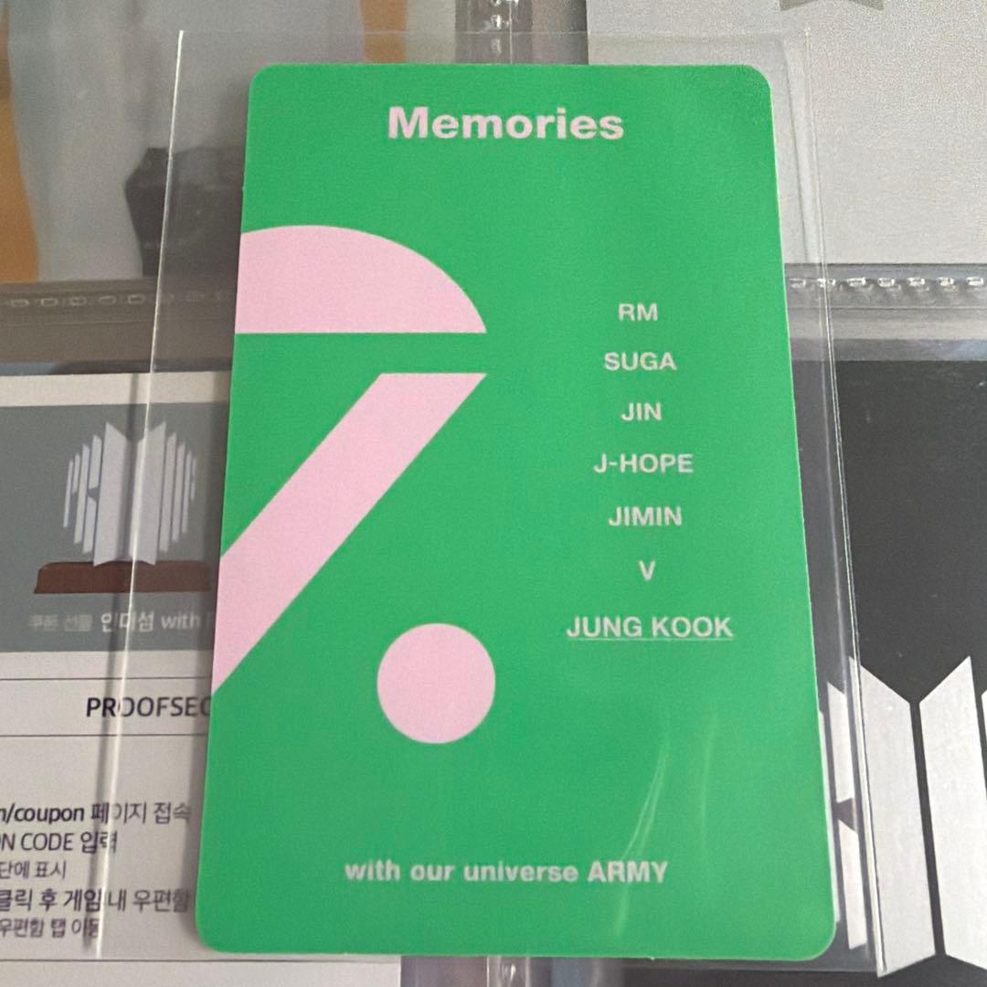 BTS ジョングク Memories 2020 ランダムトレカ - メルカリ