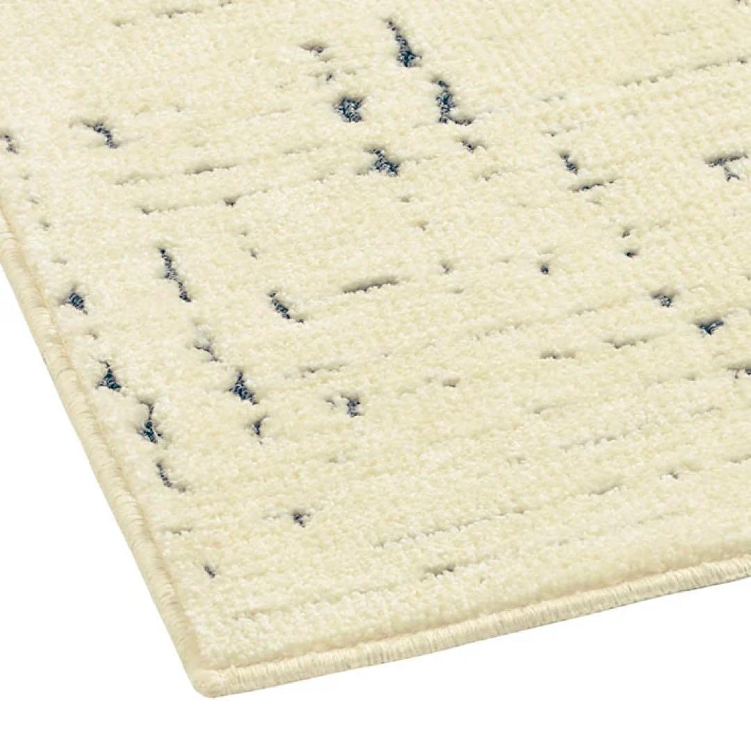 unico ラグ140×200 KORSAS(コルサス) アイボリー - メルカリ