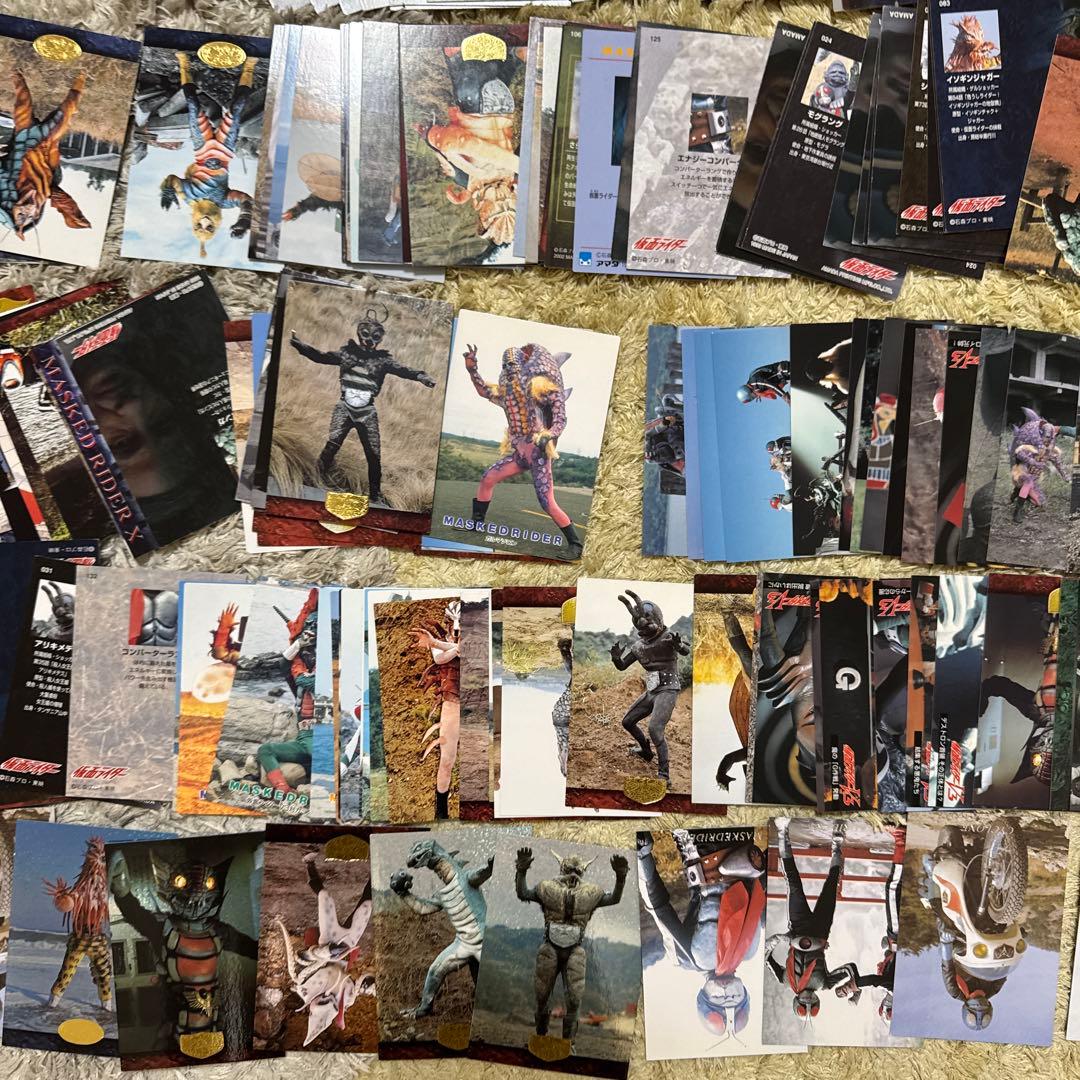 仮面ライダー アマダ トレーディングコレクション 600枚以上【5486