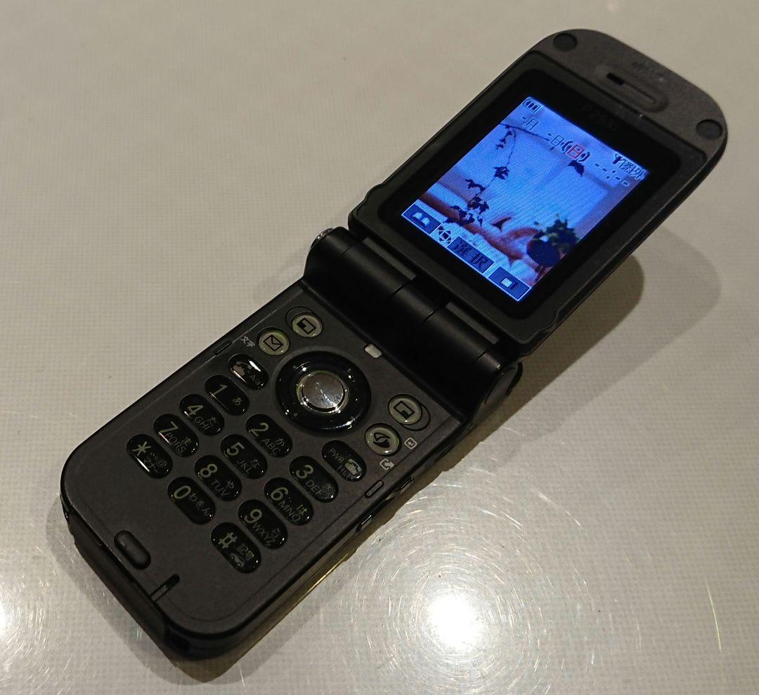 レア 美品 ドコモ docomo P253i BLACK ブラック ガラケー - メルカリ