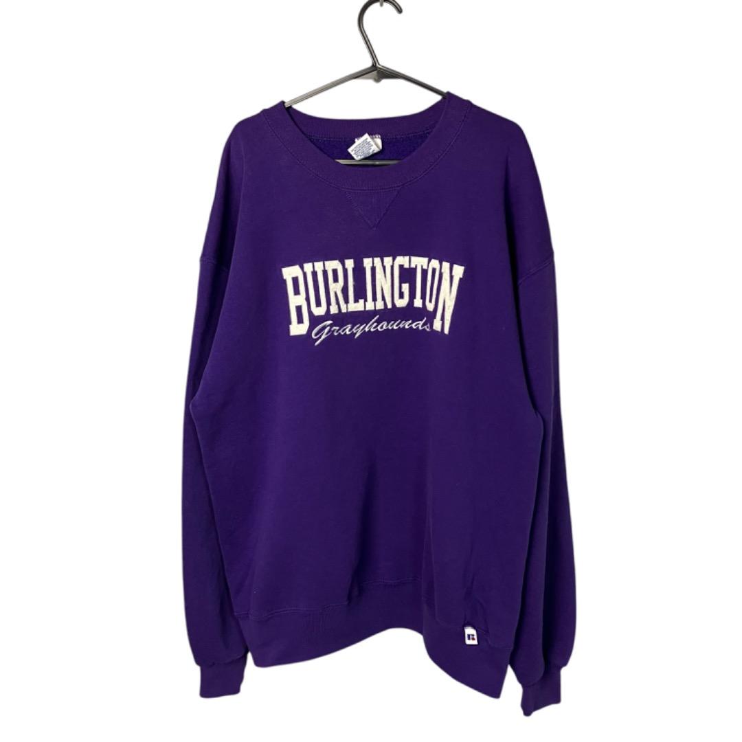 RUSSELL ATHLETIC スウェット ラッセル トレーナー パープル L - メルカリ