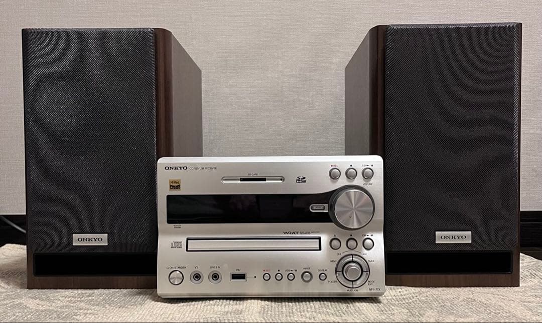 ONKYO NFR-7TX システムコンポ オンキヨー、ハイレゾ再生対応のCD/SD/USBコンポ「X-NFR7TX」 - 価格.com