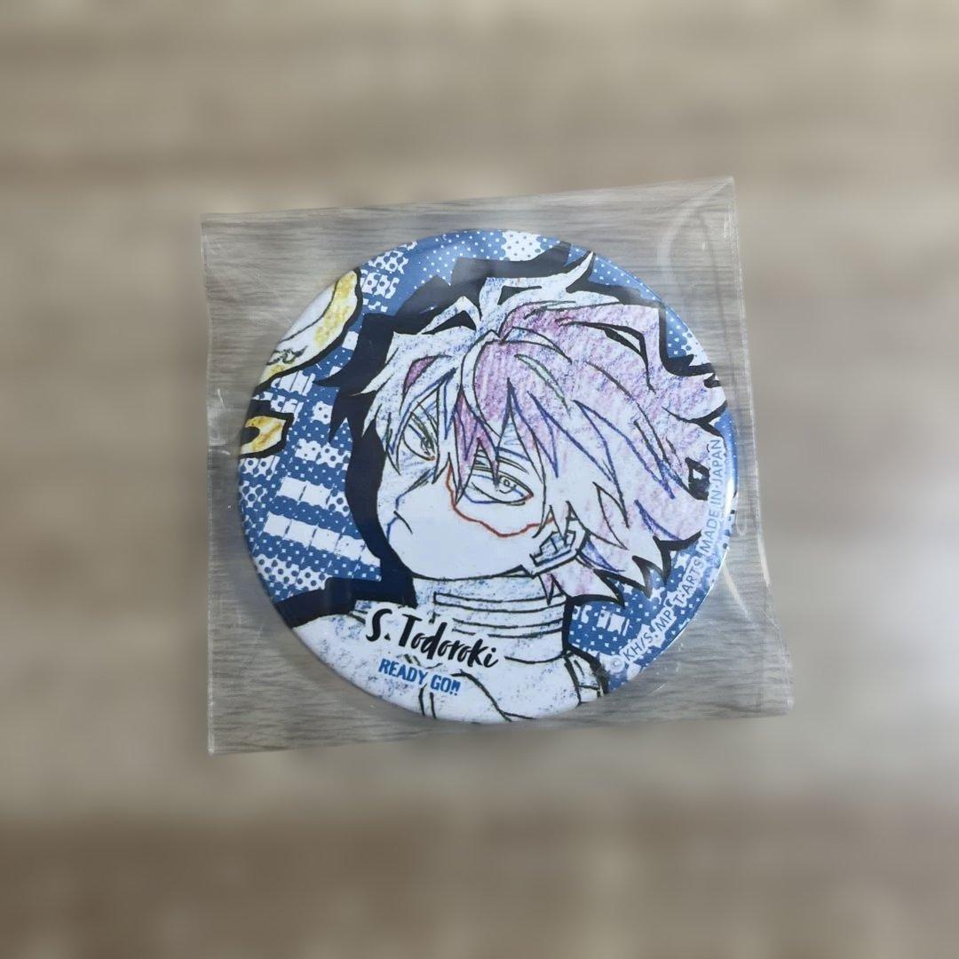 ヒロアカ 僕のヒーローアカデミア 轟焦凍 缶バッチ クリアカード