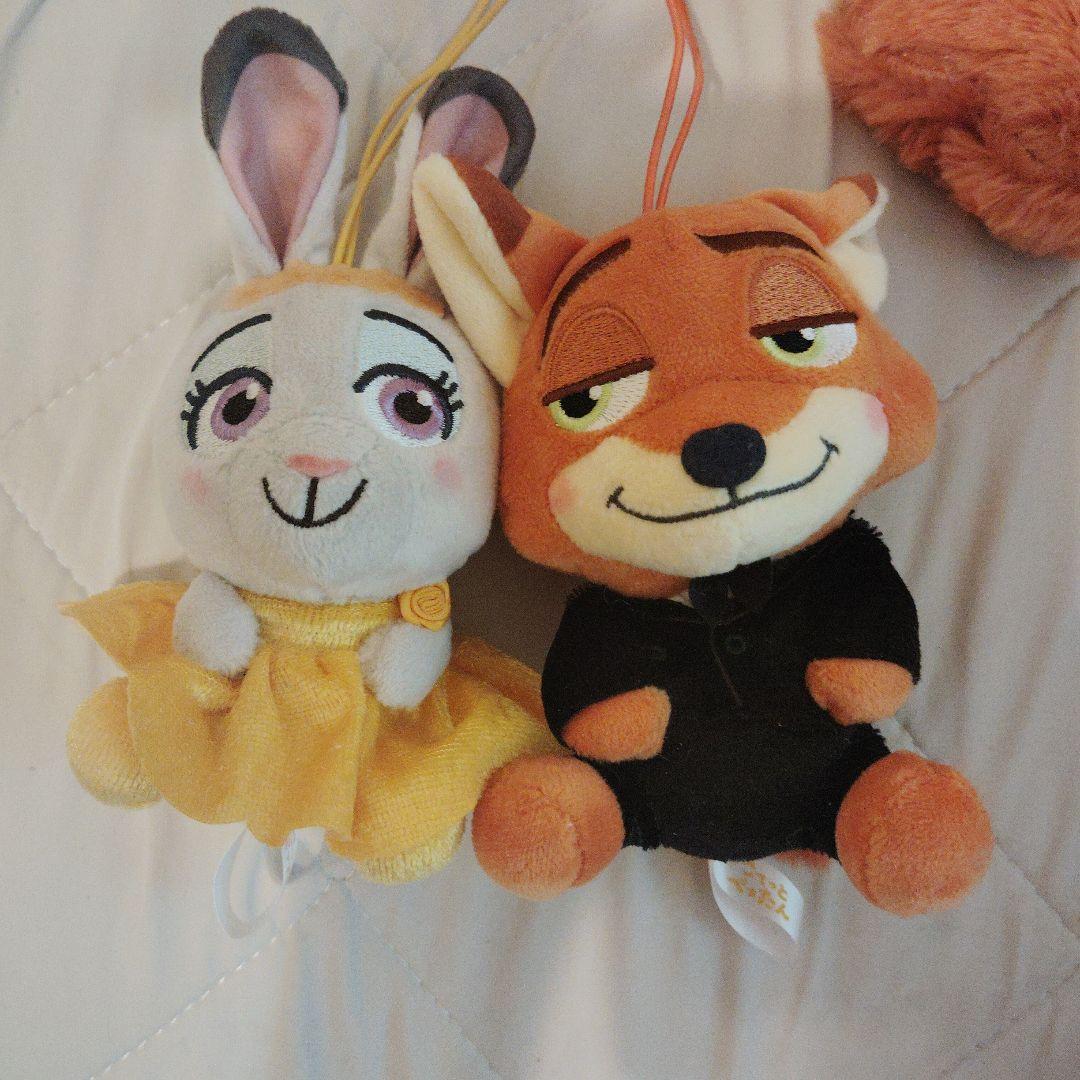 ジュディ・ホップス & ニック・ワイルド ぬいぐるみ - メルカリ