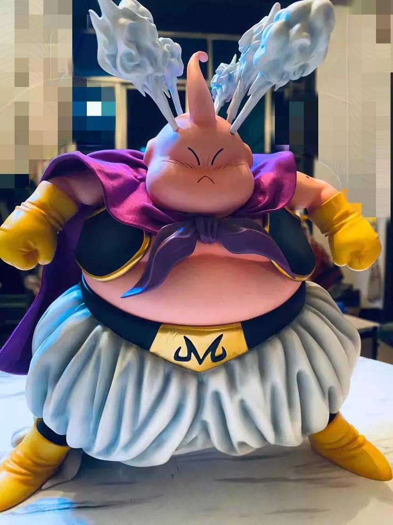 ドラゴンボール 魔人ブウ 無邪気善 ガレージキット フィギュア 塗装