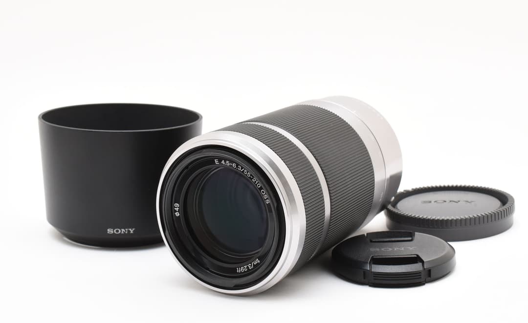 Sony E 55-210mm F4.5-6.3 OSS 望遠レンズ #8435