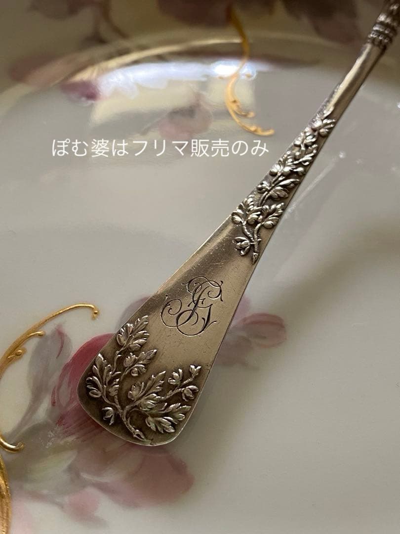 フランス／純銀】① Denfertフォーク3本② Lapeyreナイフ2本